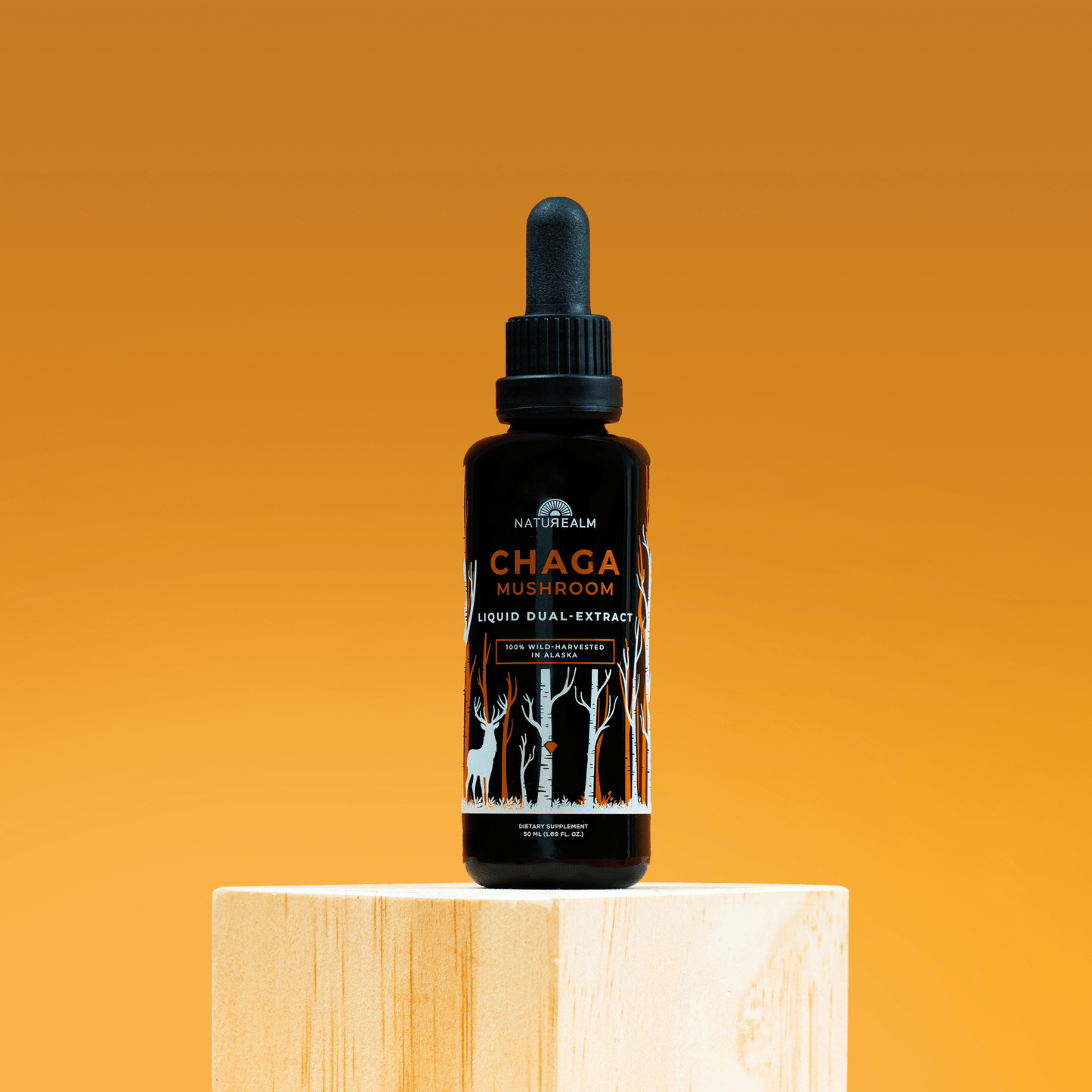 Chaga Mushroom Liquid Dual-Extract