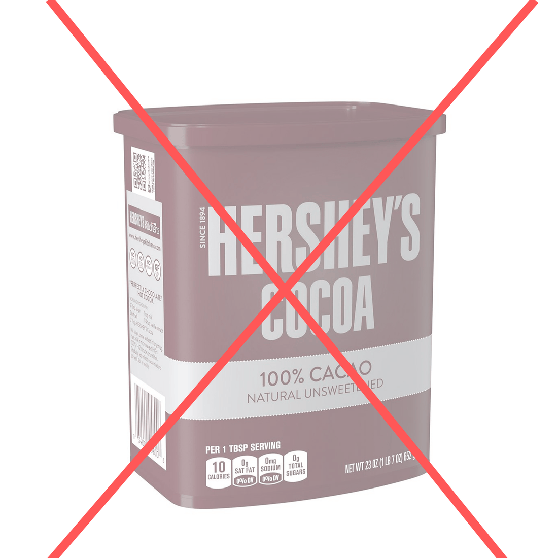 Sacred 7 Does Not Contain Cocoa Powder
