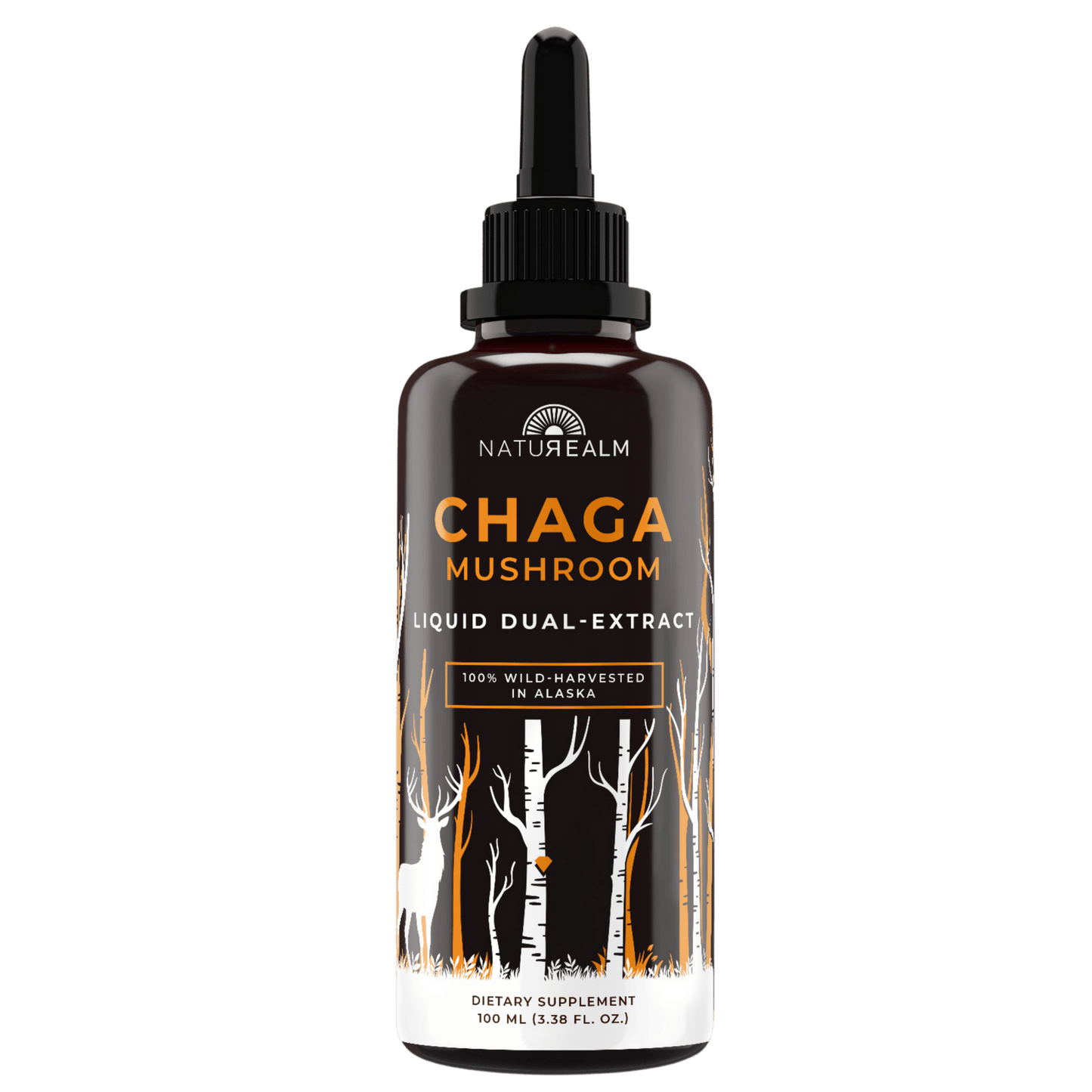 Chaga Mushroom Liquid Dual-Extract