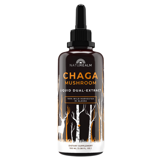 Chaga Mushroom Liquid Dual-Extract