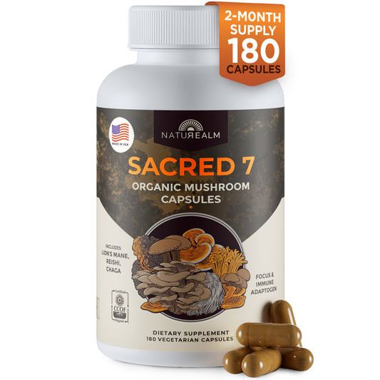 Sacred 7 Mushroom Extract Capsules