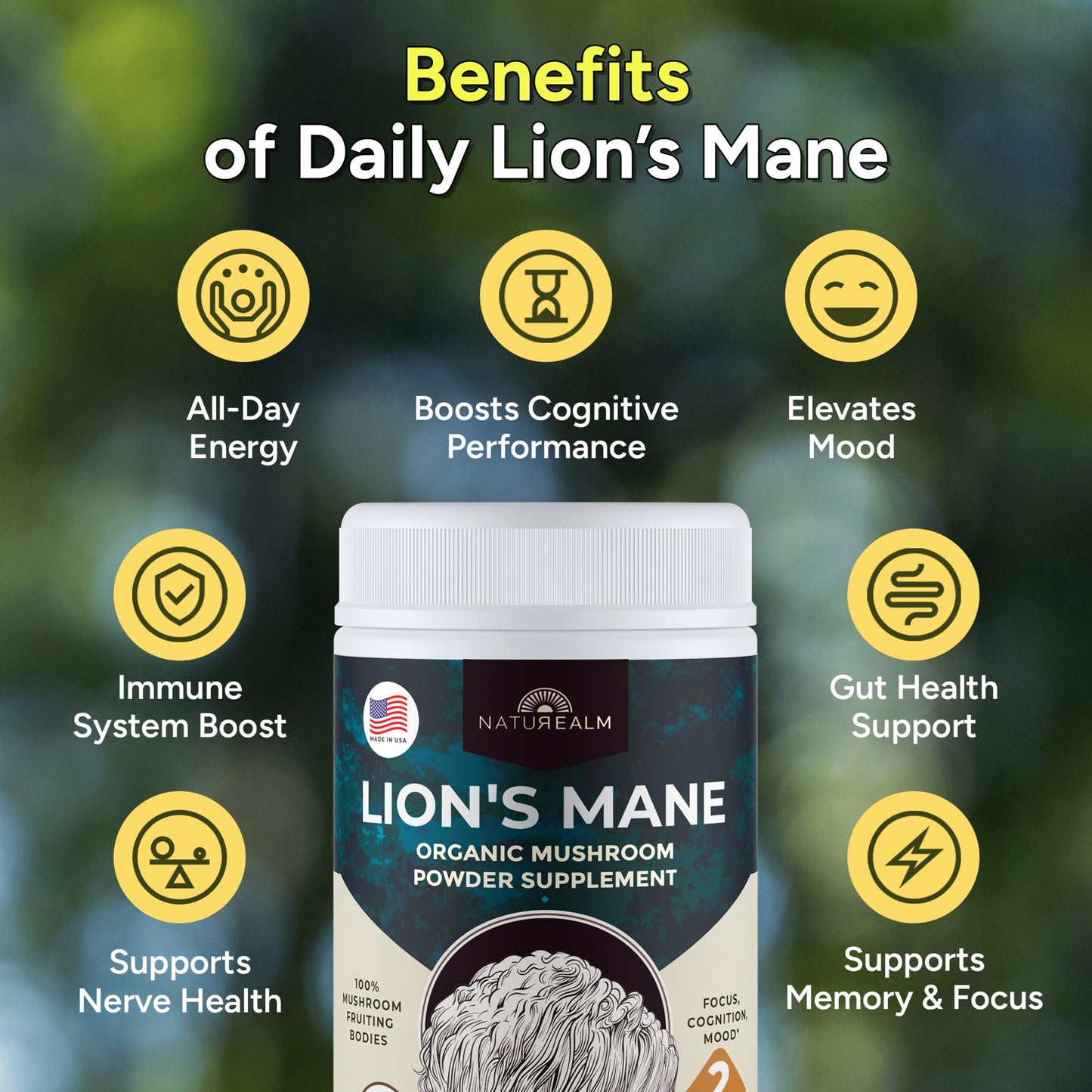 Lion's Mane Mushroom Extract Powder