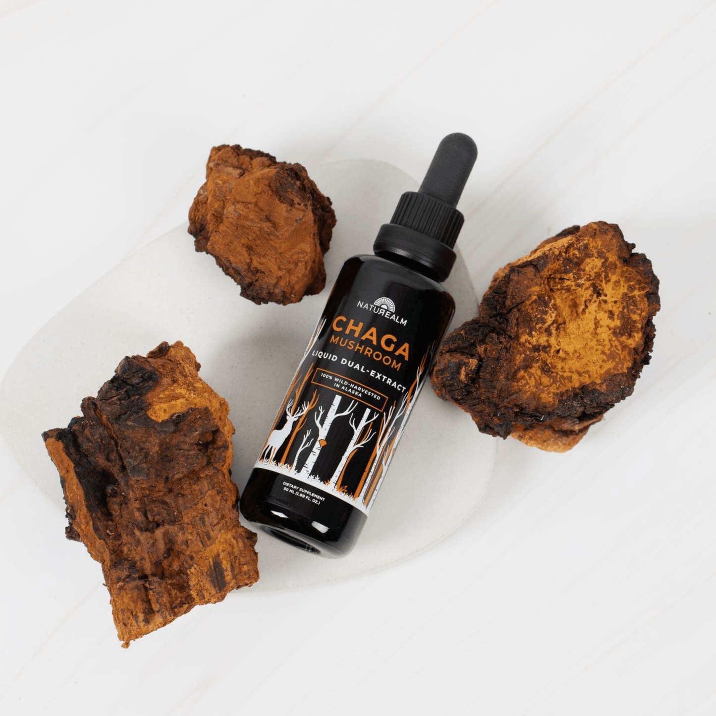 Chaga Mushroom Liquid Dual-Extract