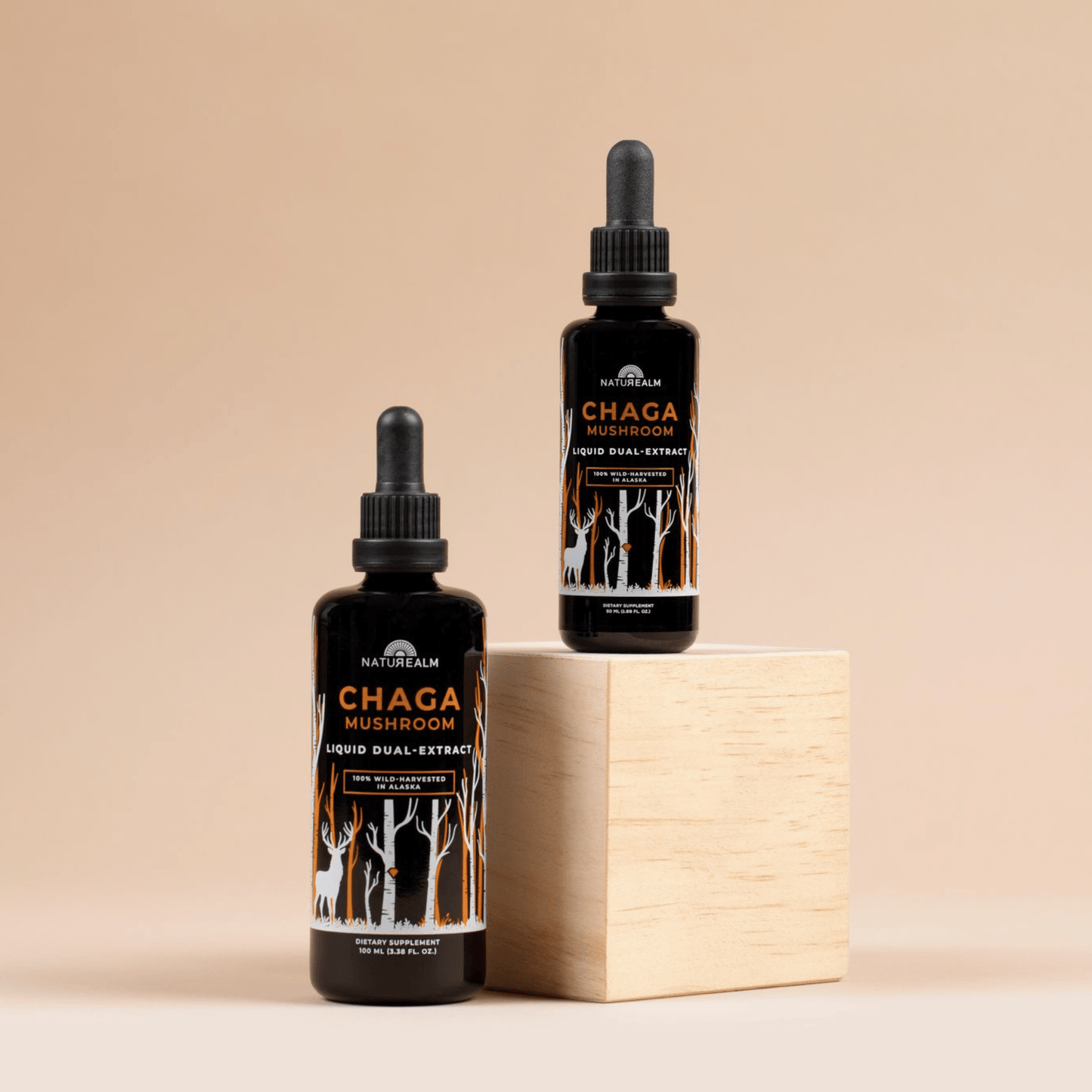 Chaga Mushroom Liquid Dual-Extract